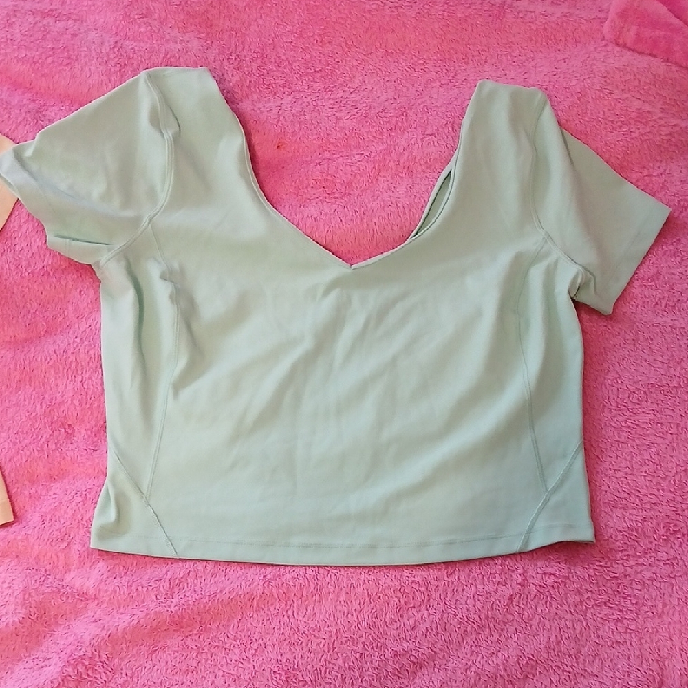 Chic Mint Green Crop Top